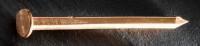 Koperen bootnagels vierkantdraad vlakkekop 2.3 x 44
